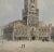 View of Belfry Bruges is an original modern artwork realized by Albert Henry Findley (1880-1975) in the early 20th...