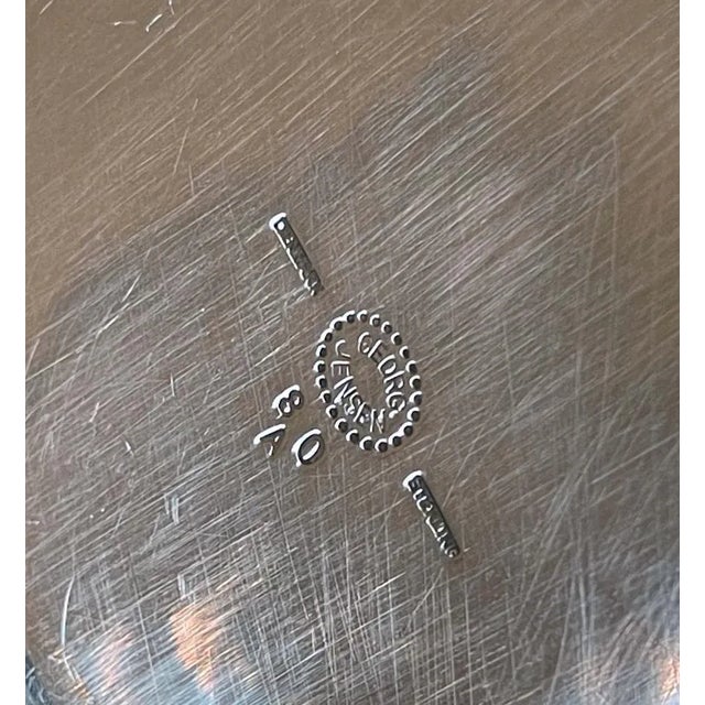 Danish Sterling Silver Coffee or Tea Set Georg Jensen - 4 Pieces For Sale - Image 10 of 13