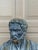 Vintage Classical Plaster Male Bust Sculpture of Roman Emperor Antoninus Pius For Sale - Image 4 of 9