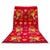 Authentic 1940s Turkish Rug 5x10 Vibrant Red Mid Century Modern Organic Wool Carpet For Sale - Image 4 of 14