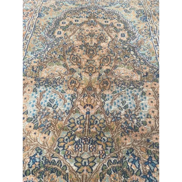 Vintage Indian Punjab Rug, 1960s For Sale - Image 10 of 12