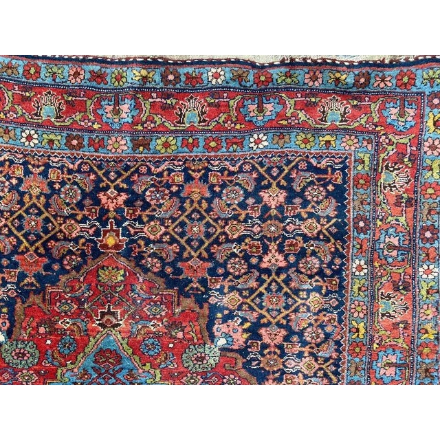 Antique Middle Eastern Rug For Sale - Image 3 of 17