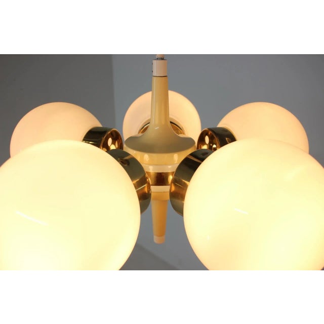 Space Age Sputnik Light from Elektroinstala Decin, 1970s For Sale - Image 6 of 15