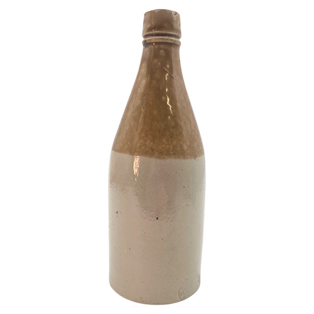 Farmhouse Vintage H. Kennedy Barrowfield Stoneware Ginger Beer Bottle, 8.75" For Sale - Image 3 of 8