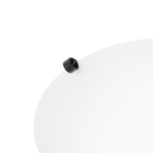 Scandinavian Modern Ögla Ceiling Lam in Black Opal Acrylic For Sale - Image 4 of 7