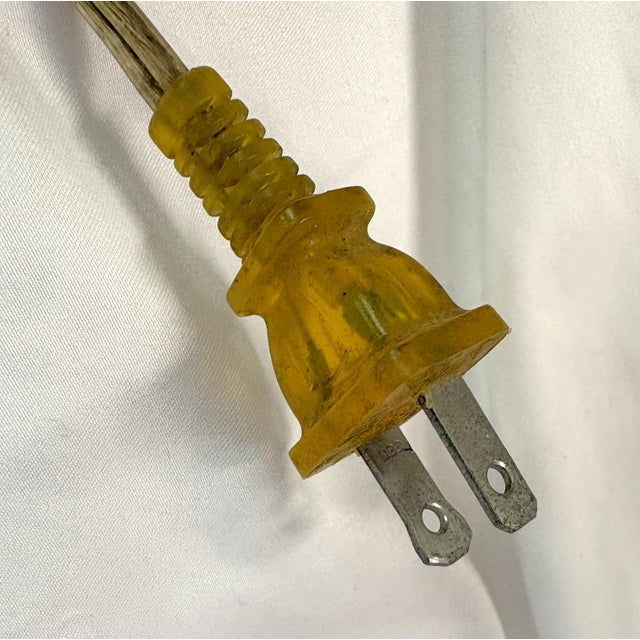 Vintage Victorian Style Heavy Painted Metal 4-Light Torchiere Floor Lamp For Sale - Image 17 of 17