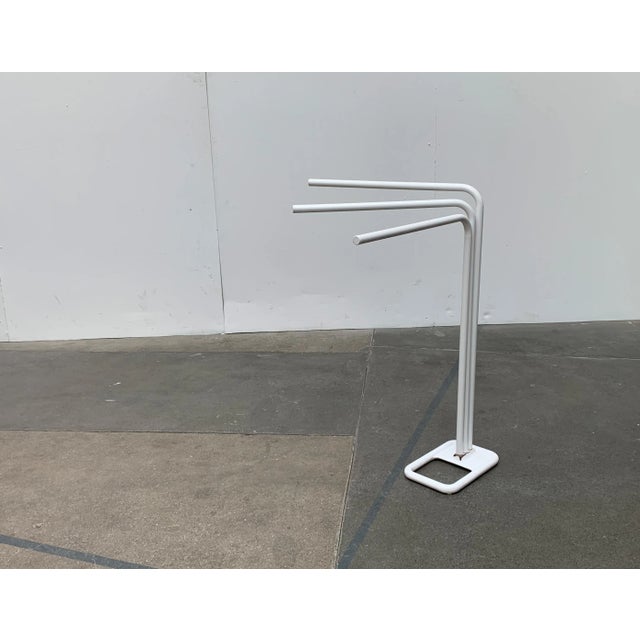 Vintage French Postmodernist Bathroom Towel Rack from Decotec For Sale - Image 9 of 18