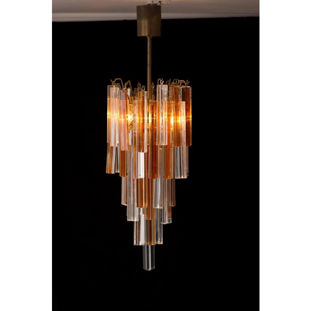 Mid-Century Murano Chandelier by Marcel Barbier for Veronese, Italy, 1970 For Sale - Image 10 of 10