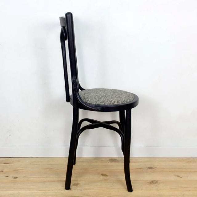Modern Antique Art Nouveau Wooden Dining Chair For Sale - Image 3 of 11
