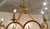 Currey & Company Currey and Co. Modern Gold Leaf Finished Orli Chandelier For Sale - Image 4 of 5
