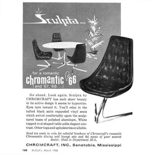 Chromecraft Swivel Chairs, 1966, Set of 4 For Sale - Image 3 of 8