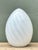 Vintage Italian Swirl Glass Egg Lamp After Murano For Sale - Image 12 of 12