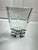 Art Deco Art Deco Faceted Crystal Glass Vase. Style of Moser For Sale - Image 3 of 10