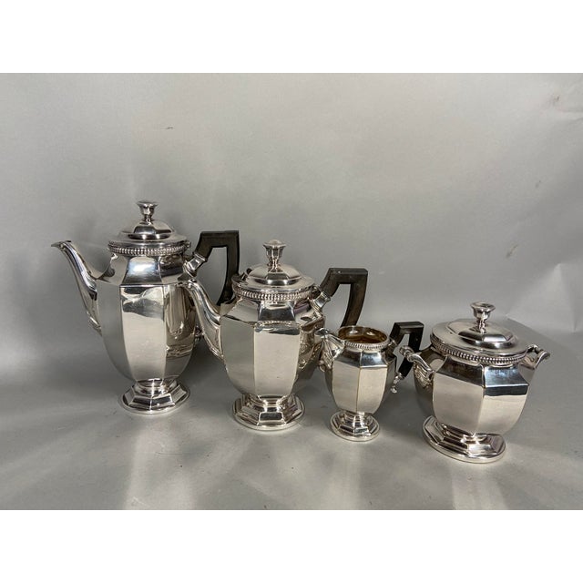 Antique 19th Century Christofle SilverPlated Tea Set Set of 5 Chairish