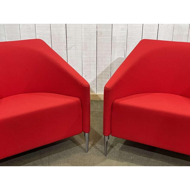 Seven Armchairs by Michiel Van Der Kley for Artifort, Set of 2 For Sale - Image 3 of 9