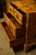 Campaign Petite 4 Drawer Burl Olivewood Campaign Style Chest For Sale - Image 3 of 9