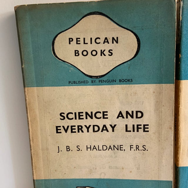 Set of two Pelican Books, London. 1941 and 1943. Science and Everyday Life by J.B.S. Haldane and Explosives by John Read....