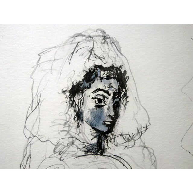 Pablo Picasso Jacqueline in the Spanish Costume Lithograph Signed in the plate Size: 16 x 21 in | 41 x 53 cm Published by...