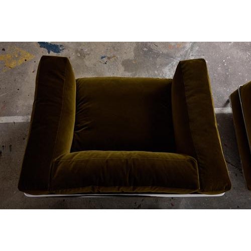 LC3 Lounge Chairs by Le Corbusier for Cassina, 1980, Set of 2 For Sale - Image 9 of 15