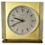 Vintage Hollywood Regency Brass Glass Table Clock from Kienzle, Germany, 1960s For Sale - Image 16 of 16