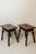 Antique Carved and Turned Oak Stools, 1850, Set of 2 For Sale - Image 4 of 17