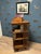 Beautiful and very solid large oak revolving bookcase in completely original and good condition. Book mill with cast iron...