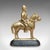 Metal Pair of Antique Mounted Horse Rider Bookends, English, Book Rests, Victorian For Sale - Image 7 of 10