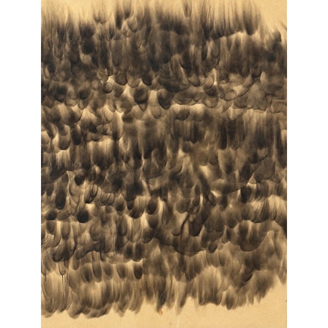 Angelo Monserat “Austerity Policies 5,” Smoke on Paper, Circa 2014 For Sale - Image 10 of 16