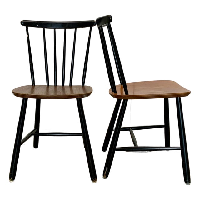 1960s Spindle-Back Dining Chair by Farstrup For Sale