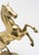 Mid 20th Century Solid Brass Raring Horse Figure For Sale - Image 5 of 13