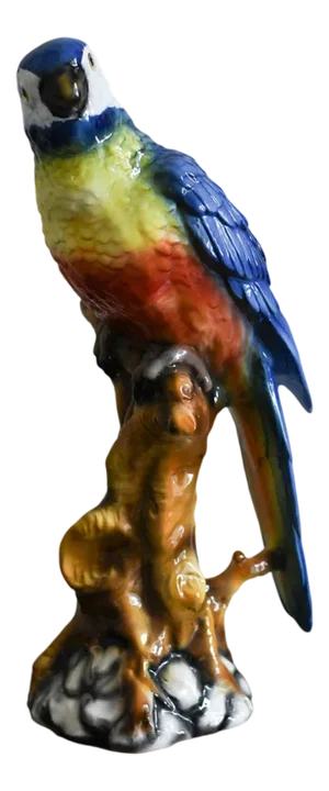 Ceramic Parrot from Ceramiche Boxer, Bassano Del Grappa, 1950s