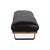 Black Marilyn Ottoman in Black Leather from Koinor For Sale - Image 8 of 11