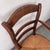 Straw Armchair in Wood For Sale - Image 5 of 6