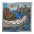 Original Mid Century Cityscape Painting of the Brooklyn Bridge by Edward Sokol 1979 For Sale