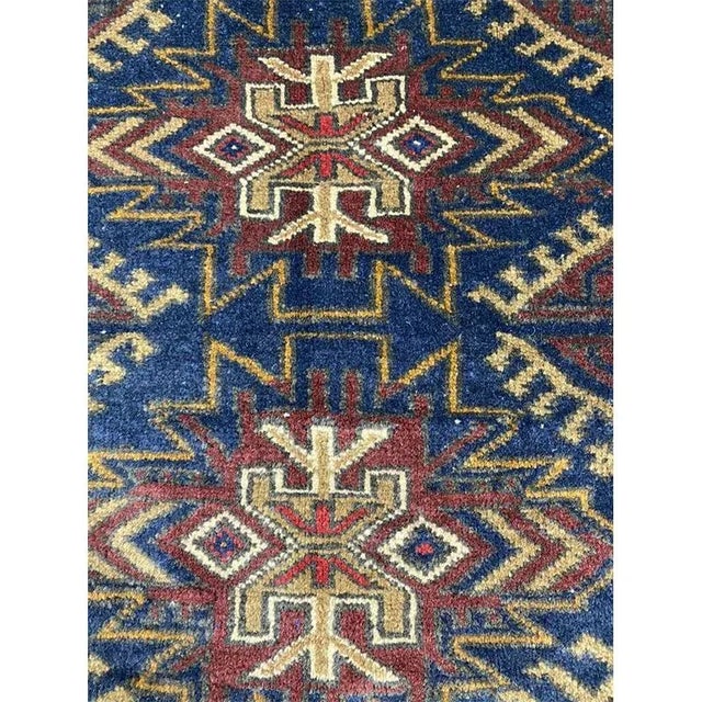 Handwoven Ghochan Tribal Area Rug For Sale In Dallas - Image 6 of 9