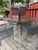 Slate Gray 1960s Woodard Sculptura Pool Side Dining Table Plus 4 Chairs, Attributed For Sale - Image 8 of 11