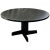 Black Round Dining Table by Gerald McCabe For Sale - Image 8 of 8