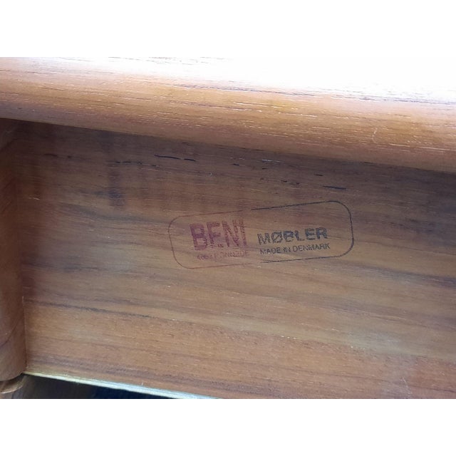 Teak Freestanding Shelf from Beni Møbler, Denmark, 1970s For Sale - Image 10 of 11