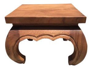 Acacia Wood Opium Table