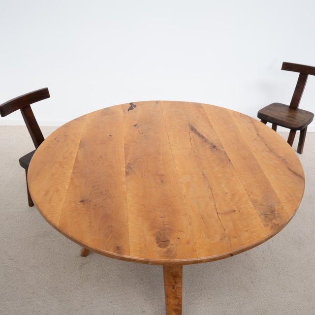 1970s Large Round Table, 1970 For Sale - Image 5 of 8