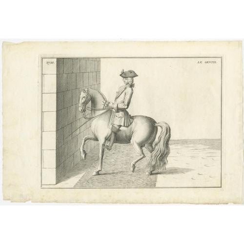 Baron dEisenberg, Le Courageux, Le Gentil, and Le Loyal, 1727, Engravings, Set of 3 For Sale - Image 5 of 9
