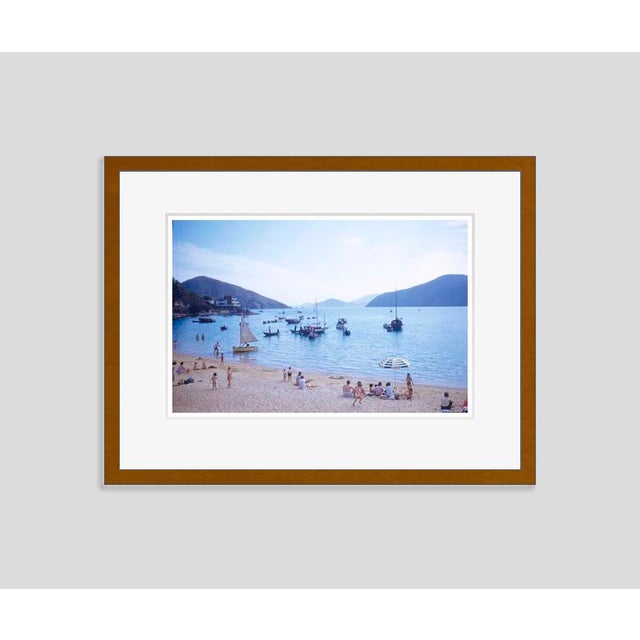 Modern A Hong Kong Beach 1959 by Toni Frissell Framed For Sale - Image 3 of 3