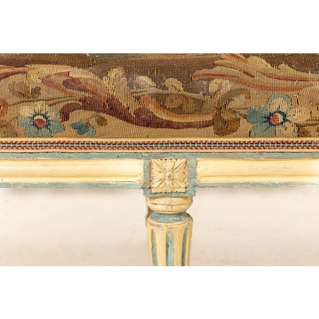 18th Century French Painted Sofa For Sale - Image 9 of 10