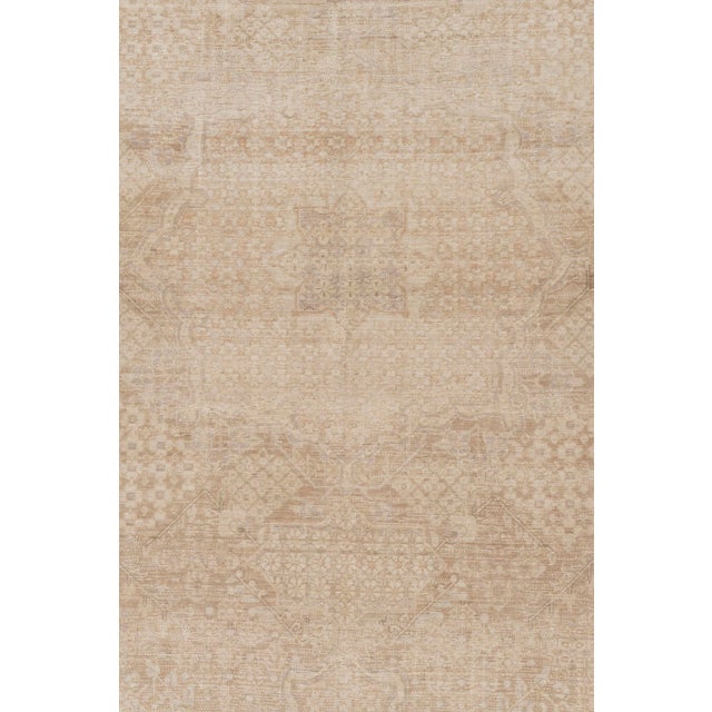 Antique Joshegan Distressed 9'6 X 13'5 For Sale In New York - Image 6 of 10