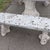 Garden Set with Table and Two Benches, Set of 3 For Sale - Image 10 of 13
