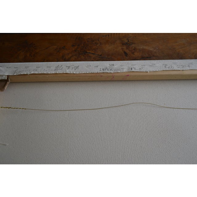 Paint Supervolt 13.0 Contemporary Abstract Acrylic on Canvas For Sale - Image 7 of 9