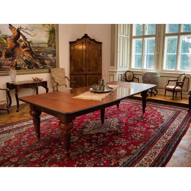 Large Mahogany Dining Table For Sale - Image 13 of 13