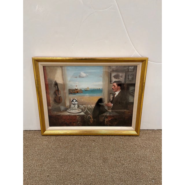 2020s Soicher Marin - Alan Kingsbury St. Ives Giclee Framed. For Sale - Image 5 of 5