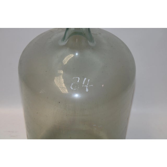 1950s Large Clear Bottle For Sale - Image 5 of 10