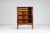 Mid-Century Modern Danish High Cabinet in Teak with Tambour Doors, 1960 For Sale - Image 3 of 15